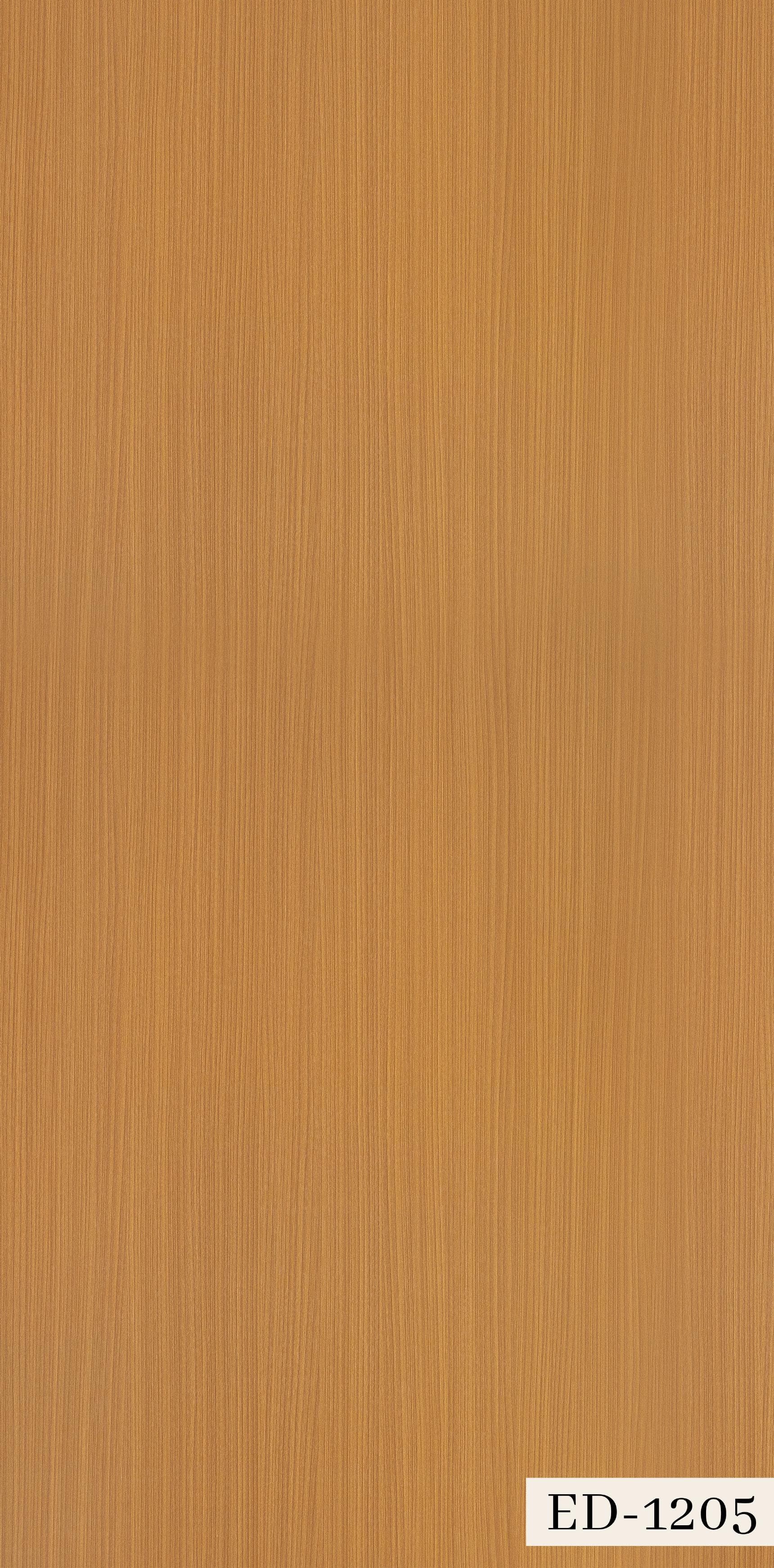 ED-1205 Brown Color Texture Finish 8x4 ft 1 mm Decorative Laminates