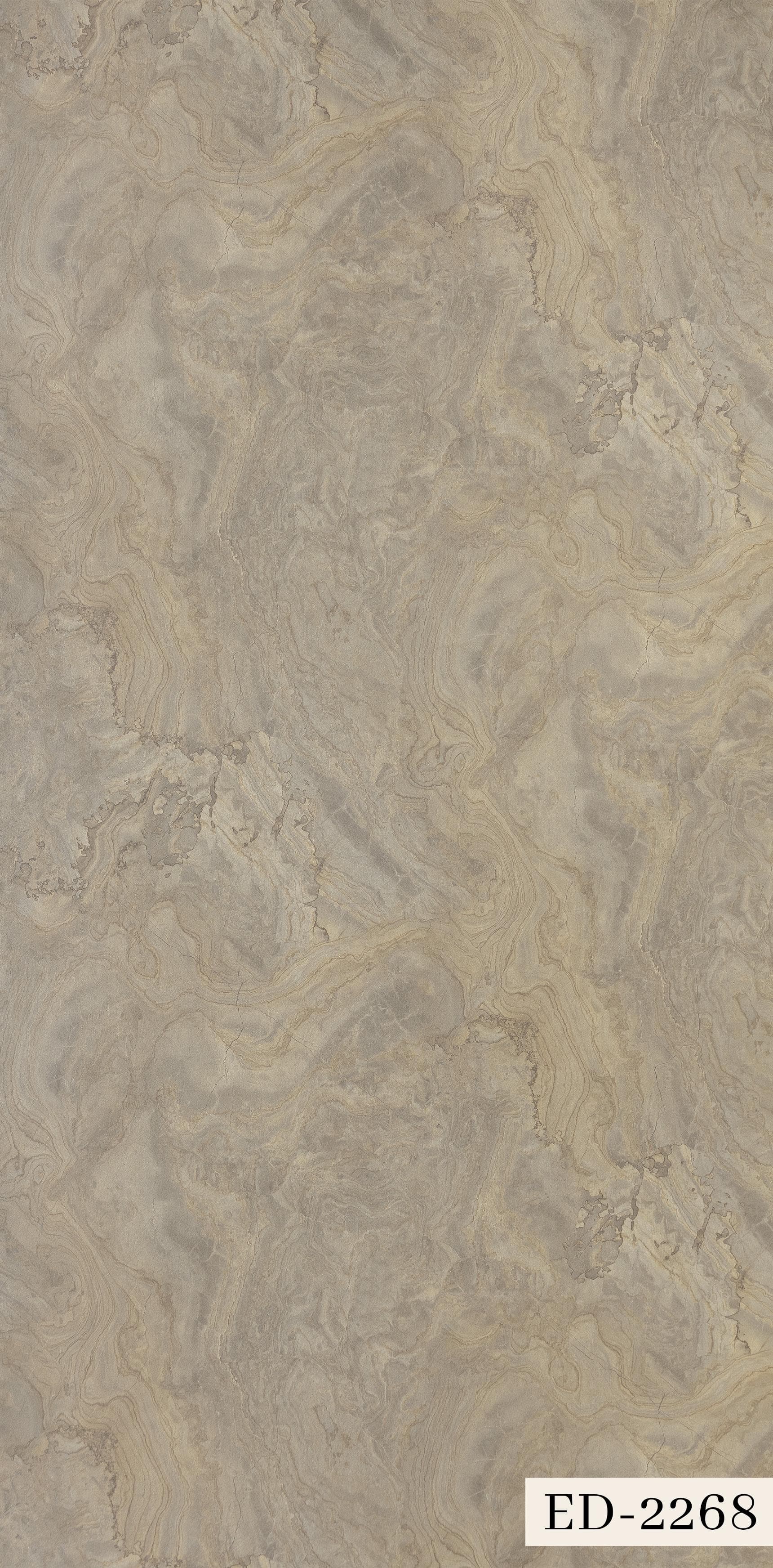 ED-2268 Grey Color Texture Finish 8x4 ft 1 mm Decorative Laminates