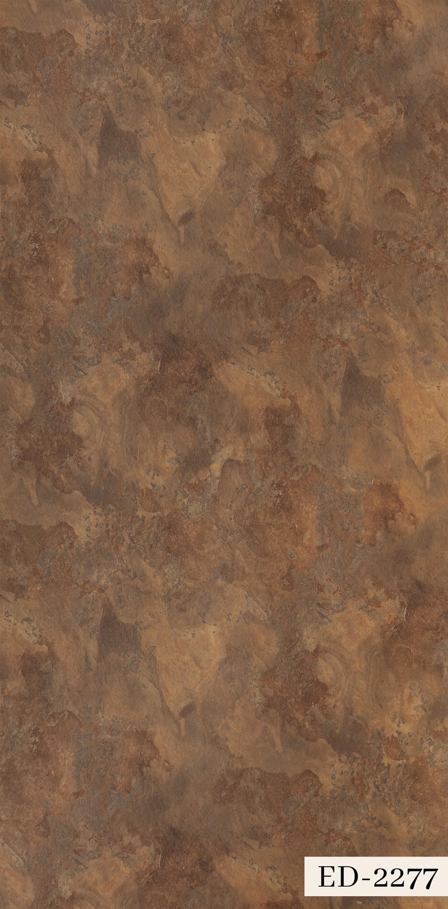 ED-2277 Brown Color Texture Finish 8x4 ft 1 mm Decorative Laminates