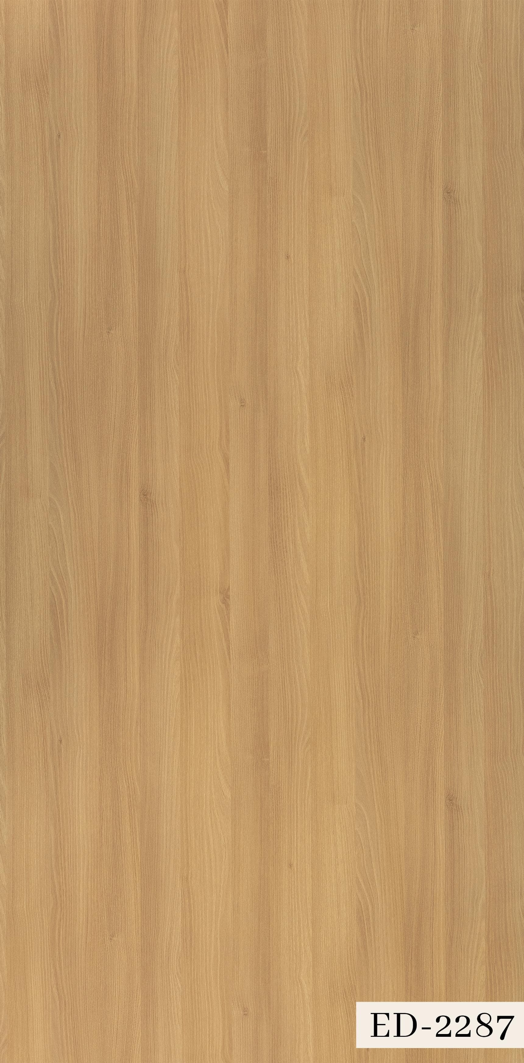 ED-2287 Brown Color Texture Finish 8x4 ft 1 mm Decorative Laminates