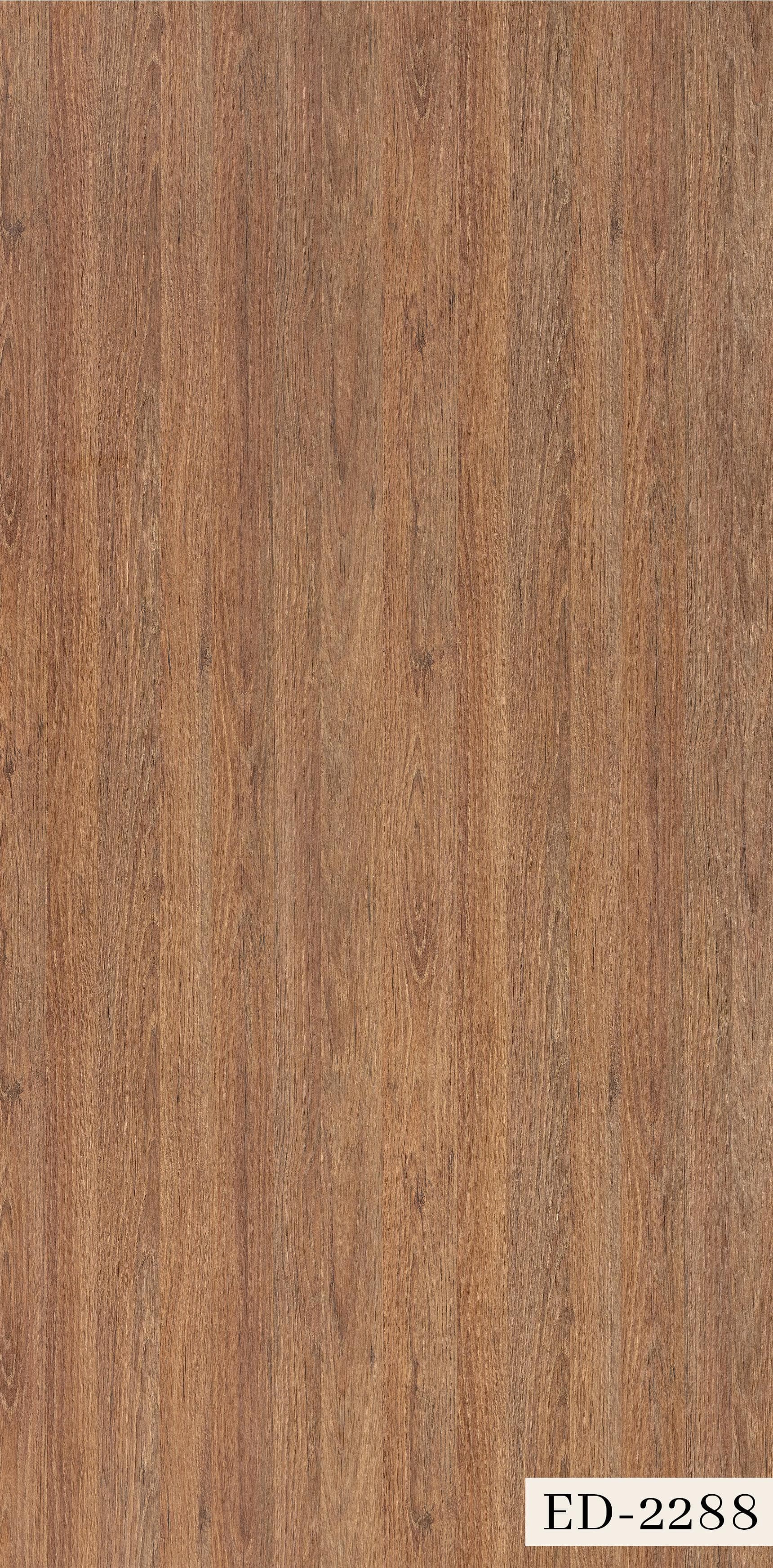 ED-2288 Brown Color Texture Finish 8x4 ft 1 mm Decorative Laminates