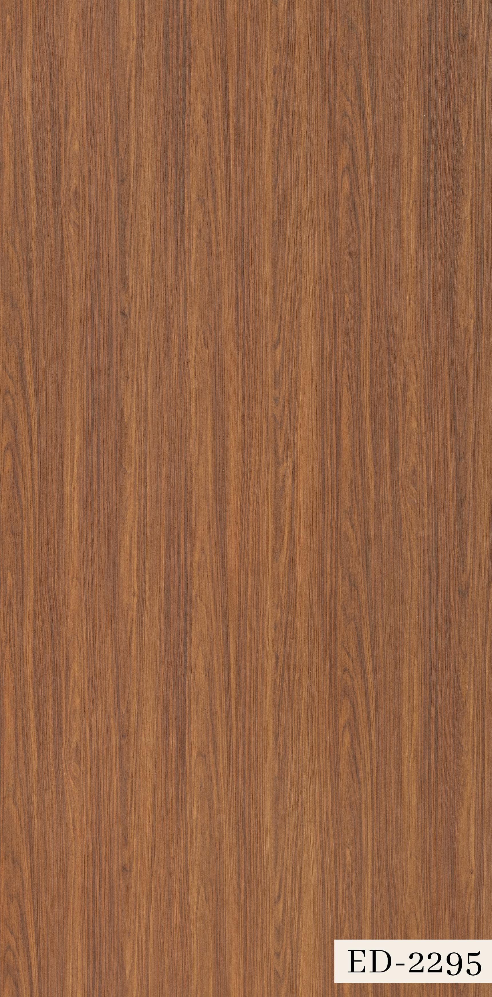 ED-2295 Brown Color Texture Finish 8x4 ft 1 mm Decorative Laminates