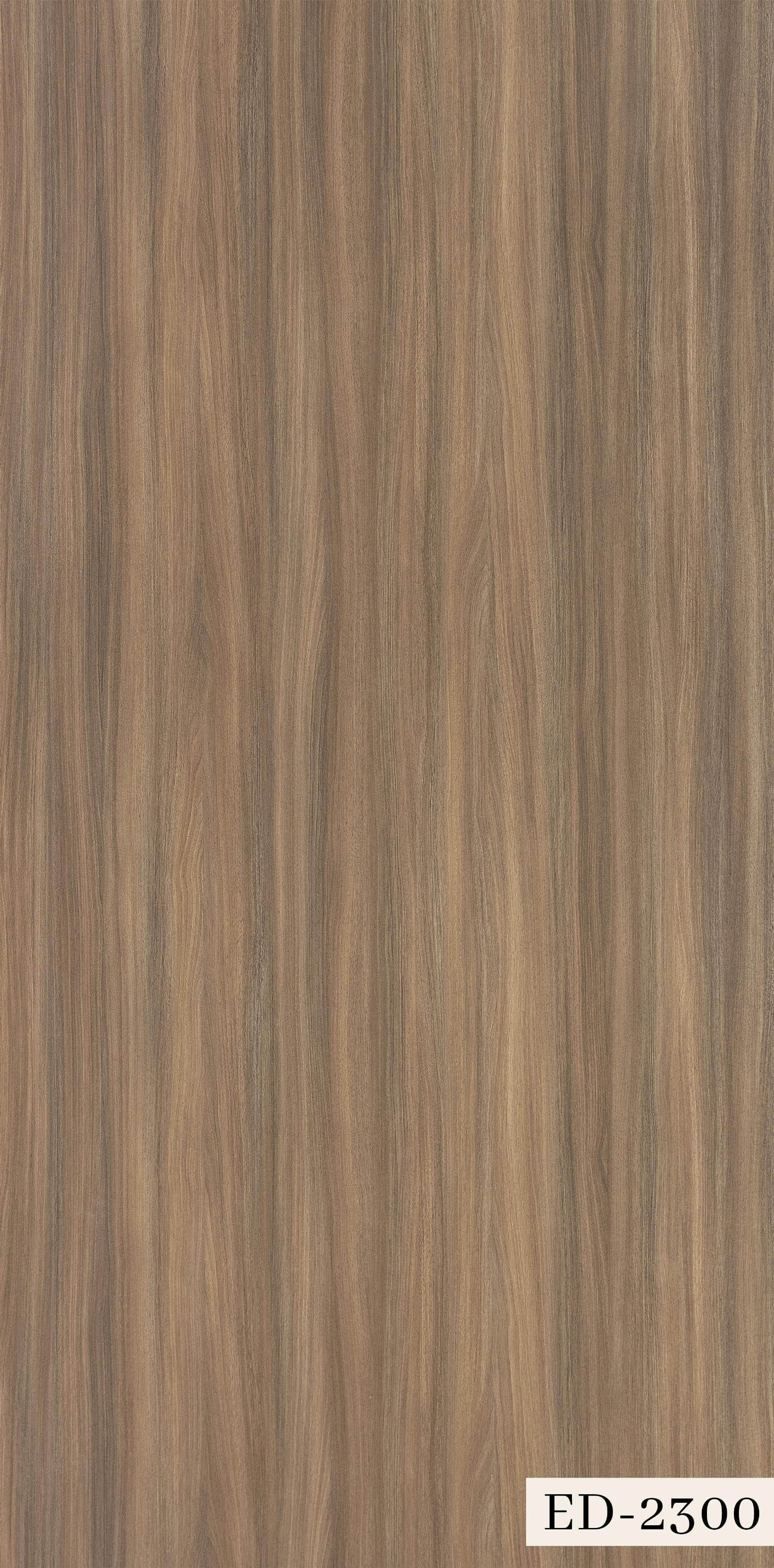 ED-2300 Brown Color Texture Finish 8x4 ft 1 mm Decorative Laminates