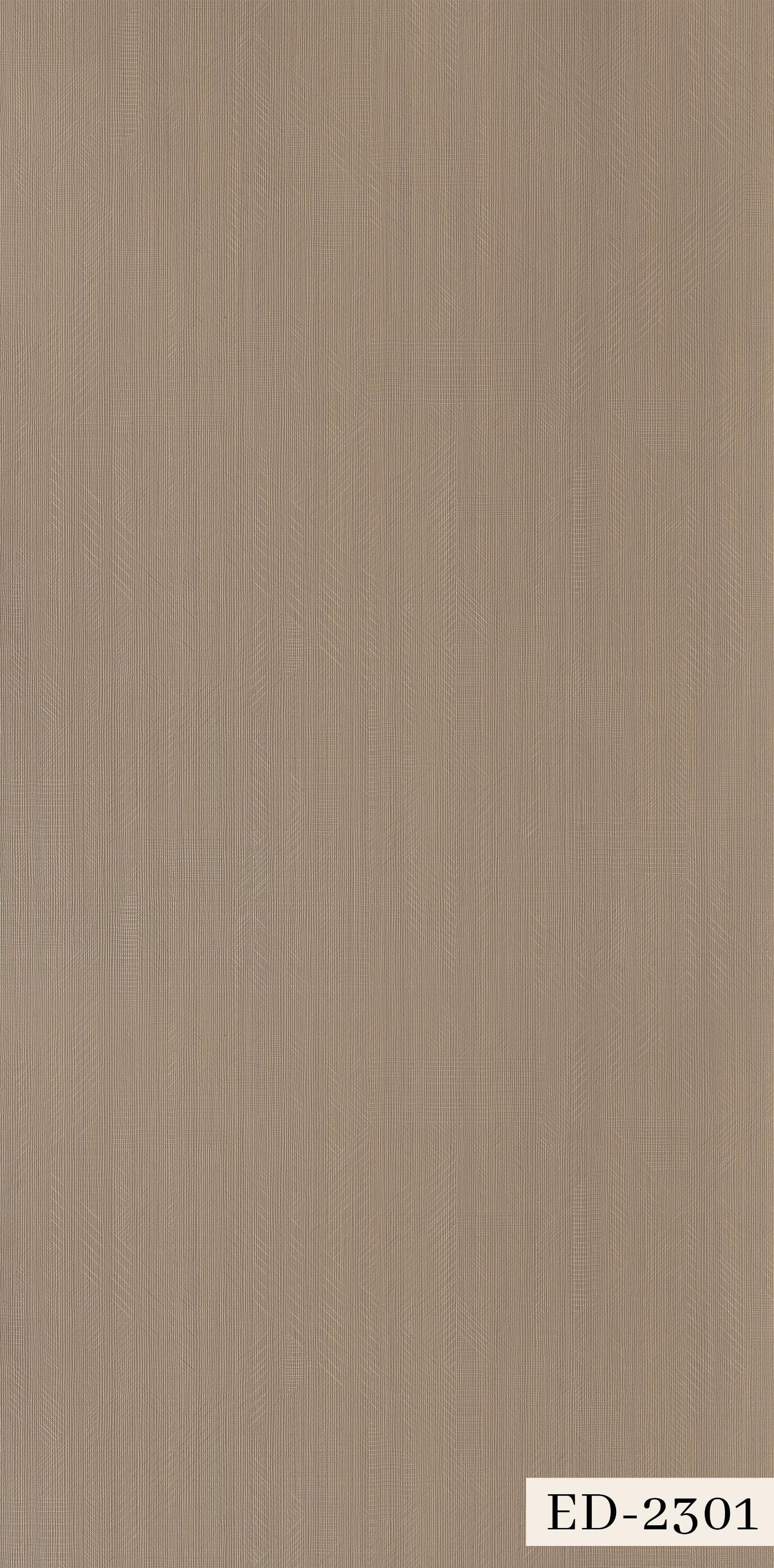 ED-2301 Brown Color Texture Finish 8x4 ft 1 mm Decorative Laminates
