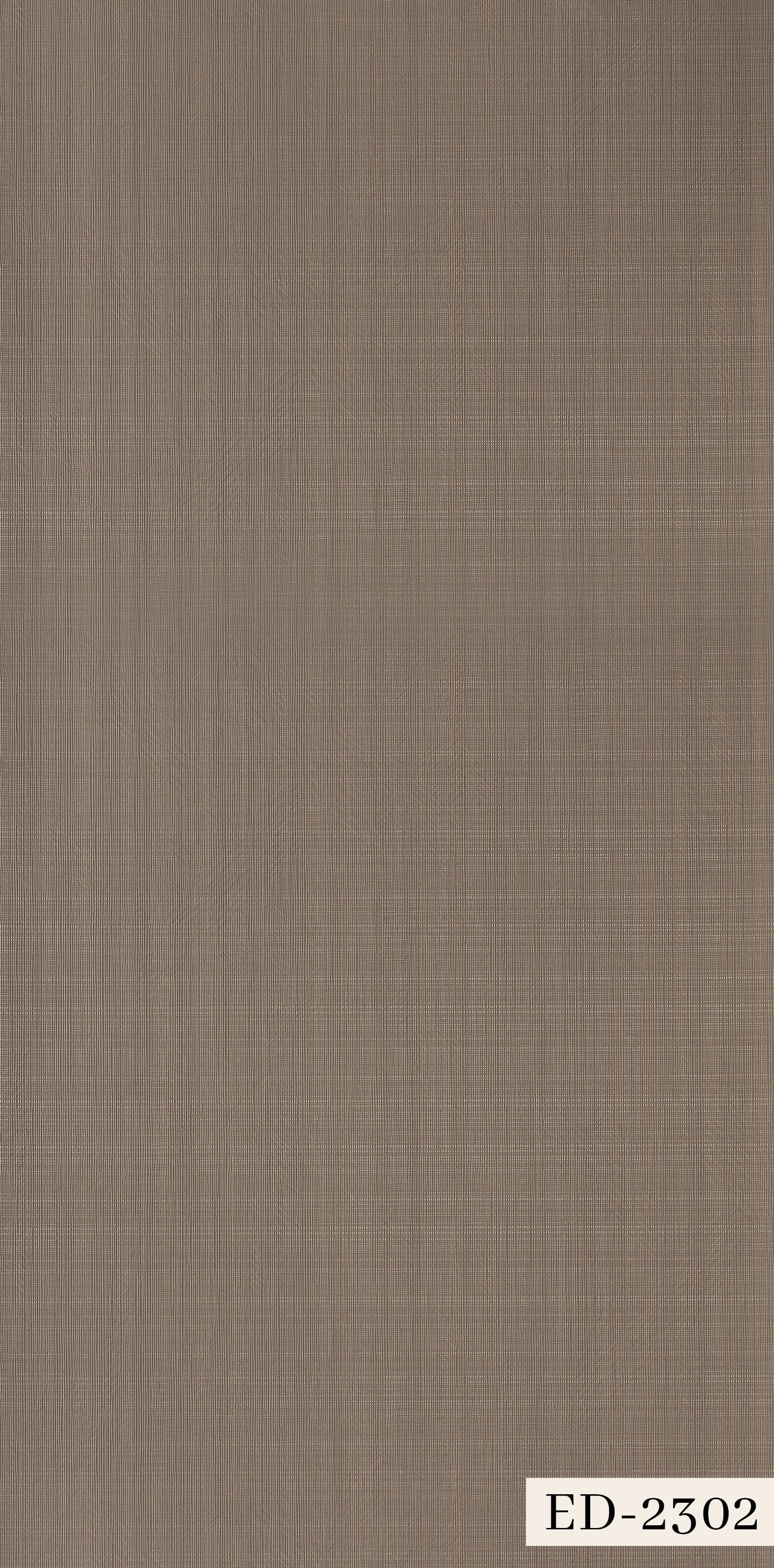 ED-2302 Brown Color Texture Finish 8x4 ft 1 mm Decorative Laminates