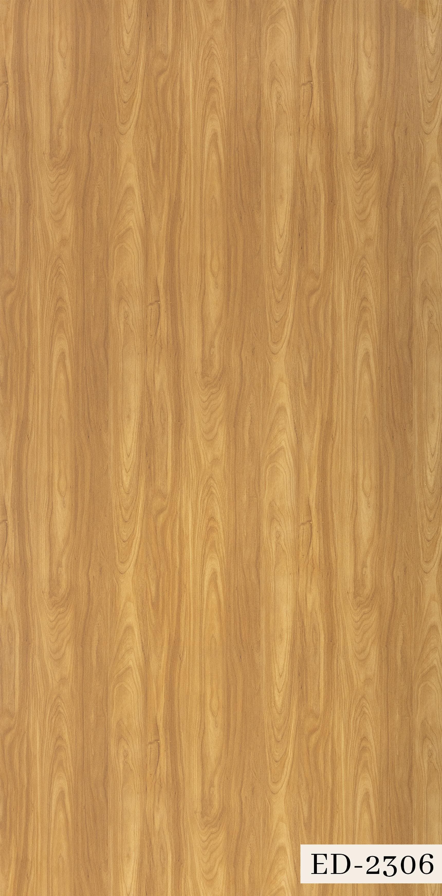 ED-2306 Brown Color Texture Finish 8x4 ft 1 mm Decorative Laminates