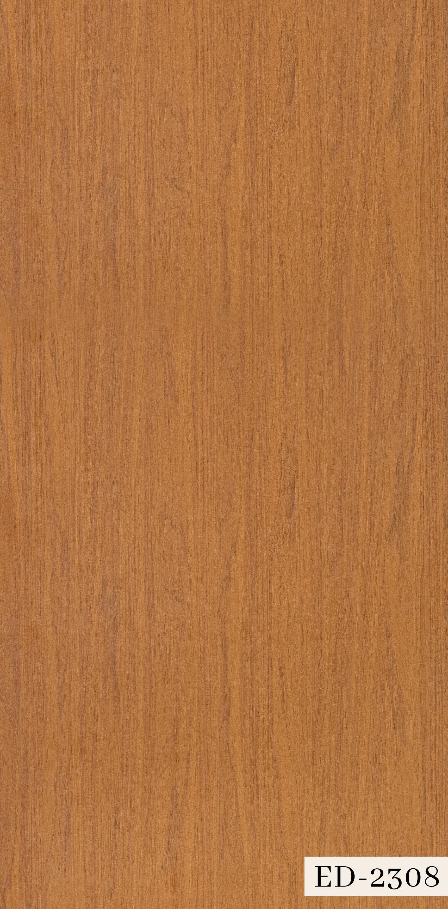 ED-2308 Brown Color Texture Finish 8x4 ft 1 mm Decorative Laminates