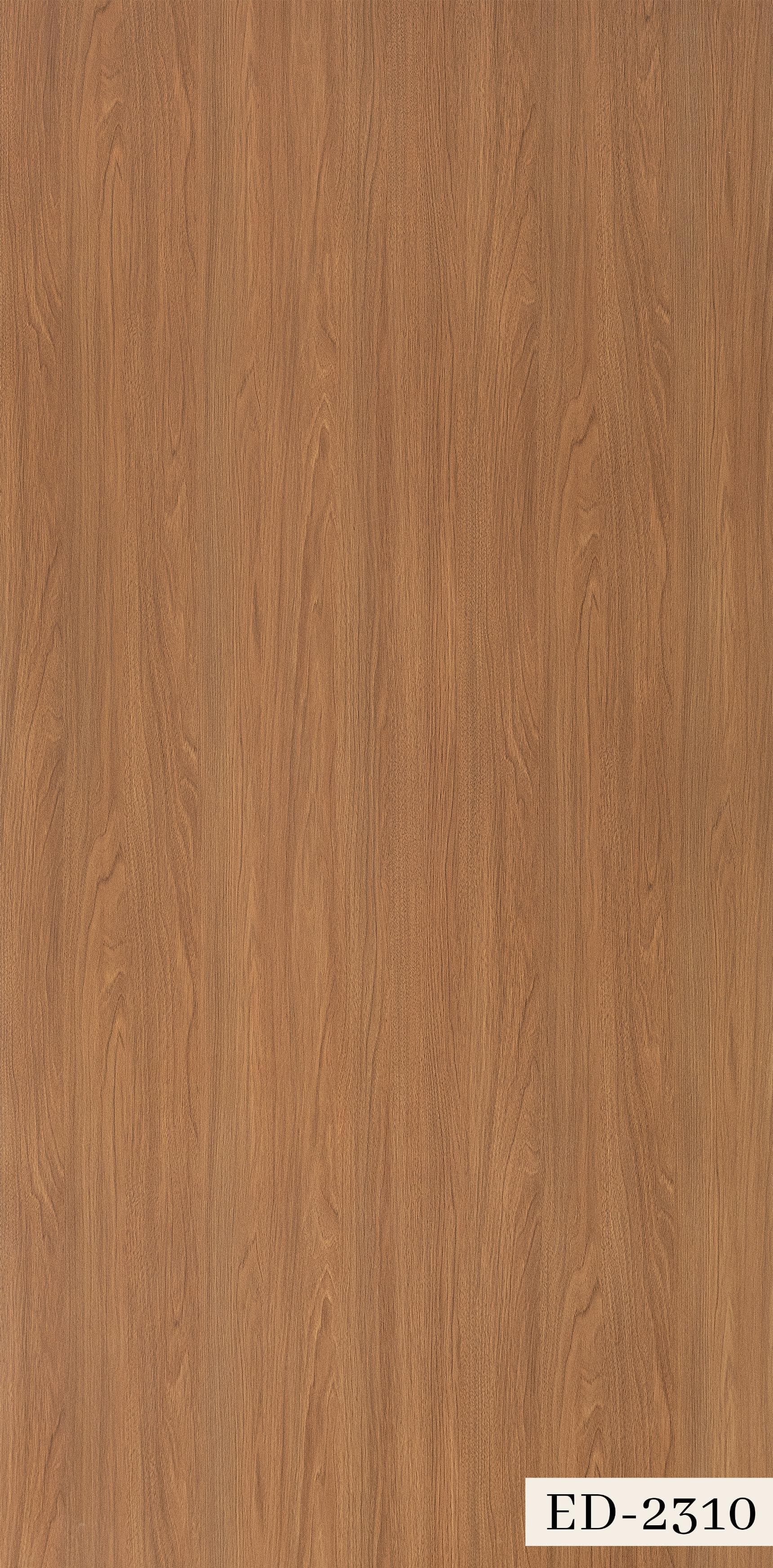ED-2310 Brown Color Texture Finish 8x4 ft 1 mm Decorative Laminates