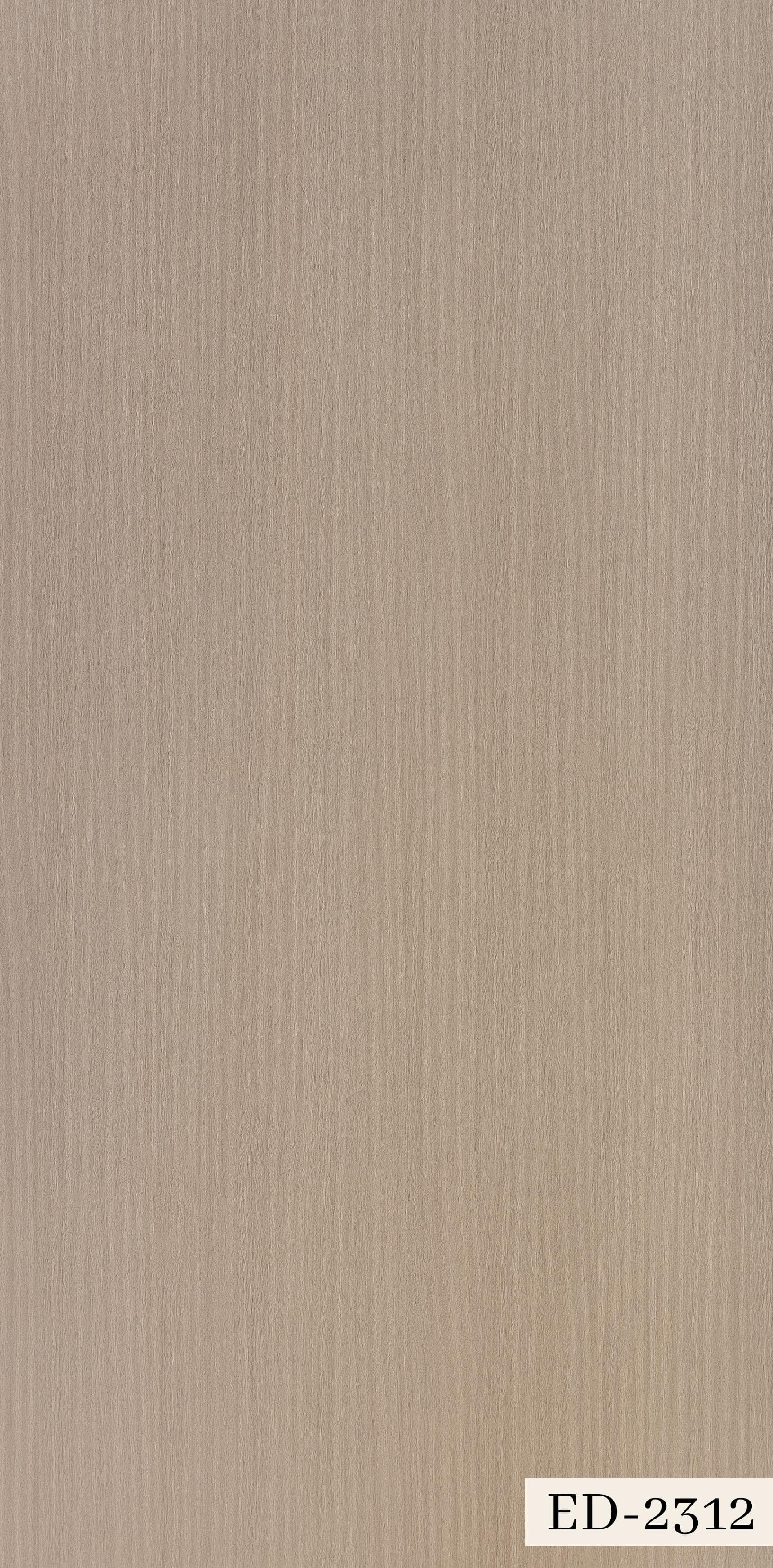 ED-2312 Brown Color Texture Finish 8x4 ft 1 mm Decorative Laminates