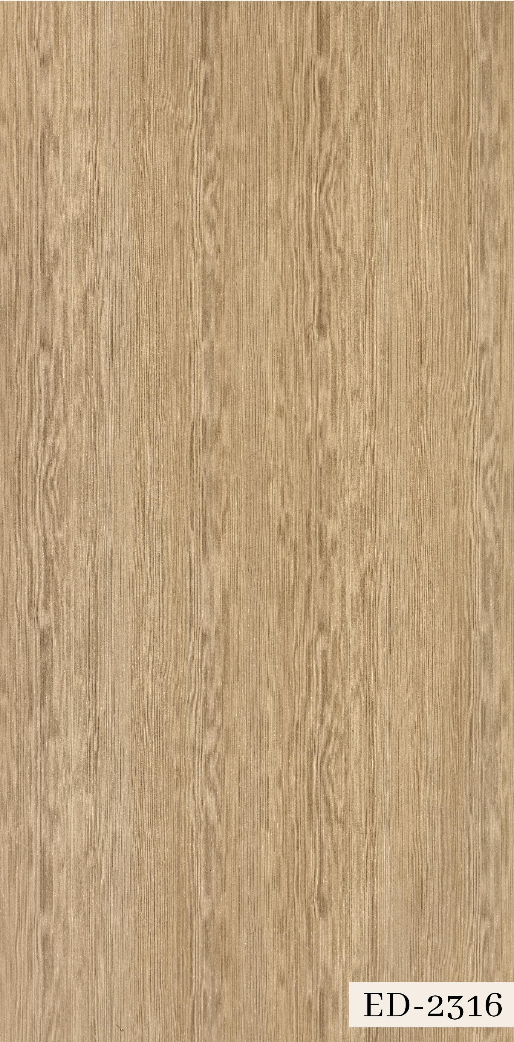 ED-2316 Brown Color Texture Finish 8x4 ft 1 mm Decorative Laminates
