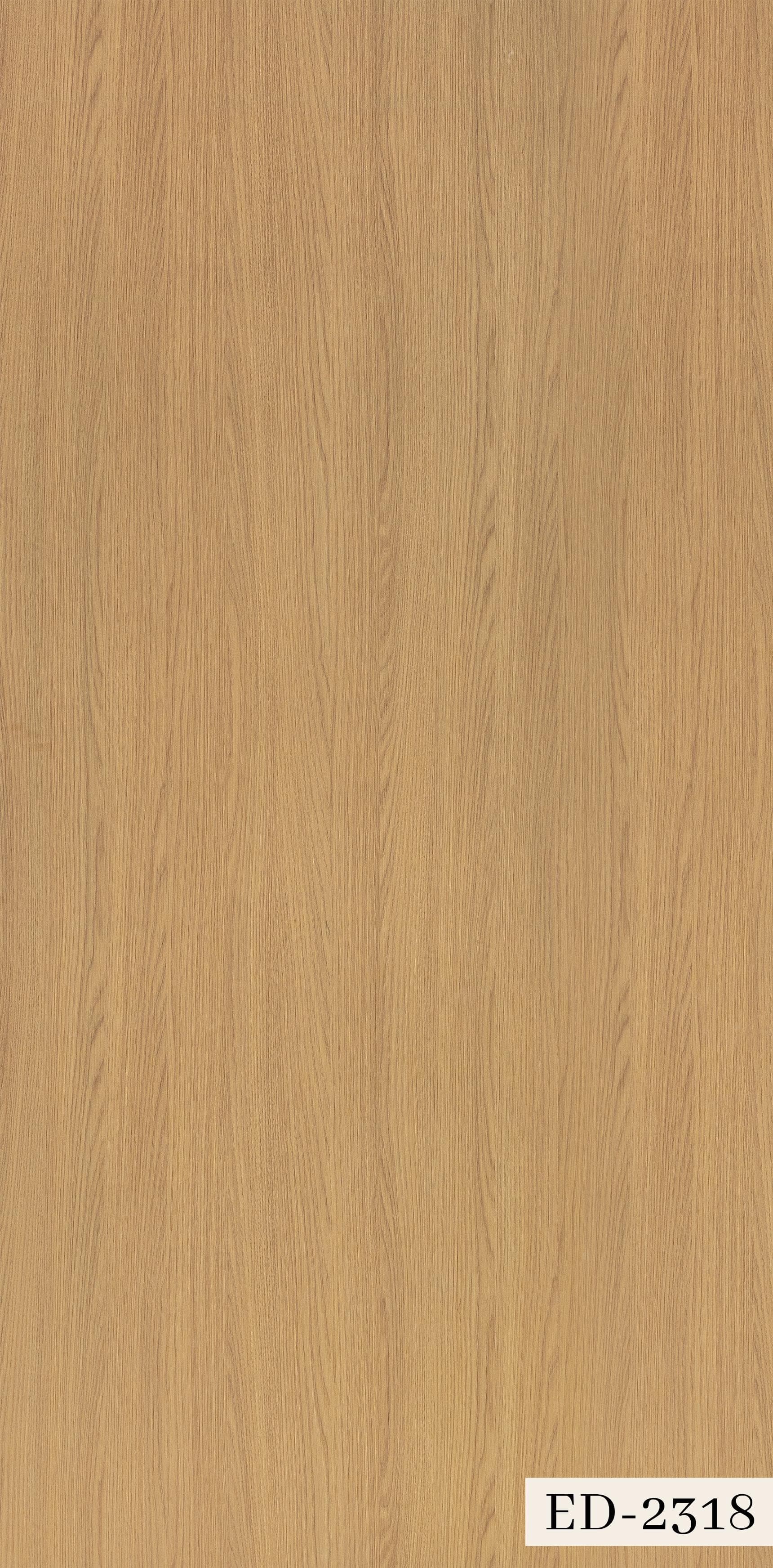 ED-2318 Brown Color Texture Finish 8x4 ft 1 mm Decorative Laminates
