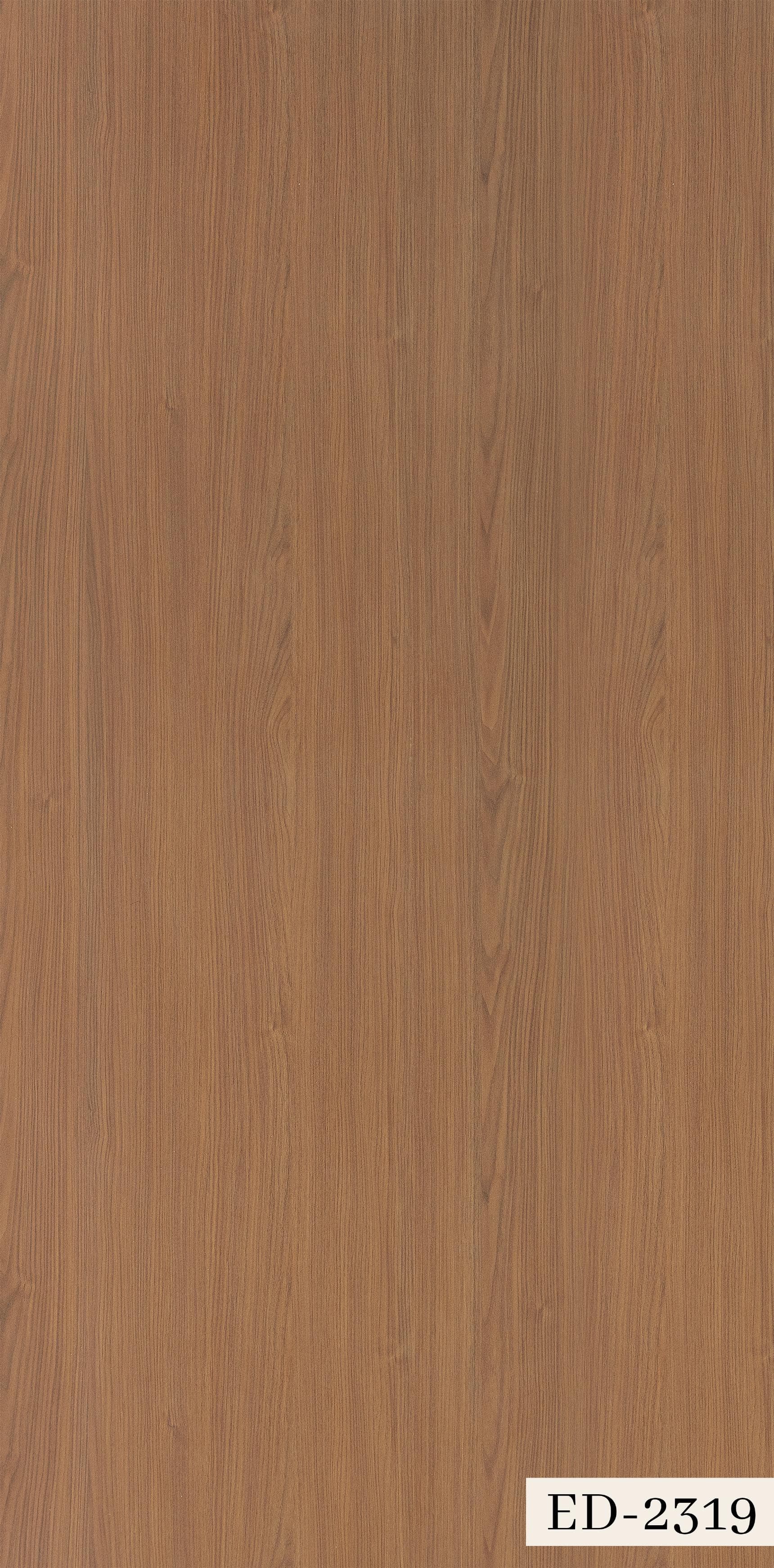 ED-2319 Brown Color Texture Finish 8x4 ft 1 mm Decorative Laminates