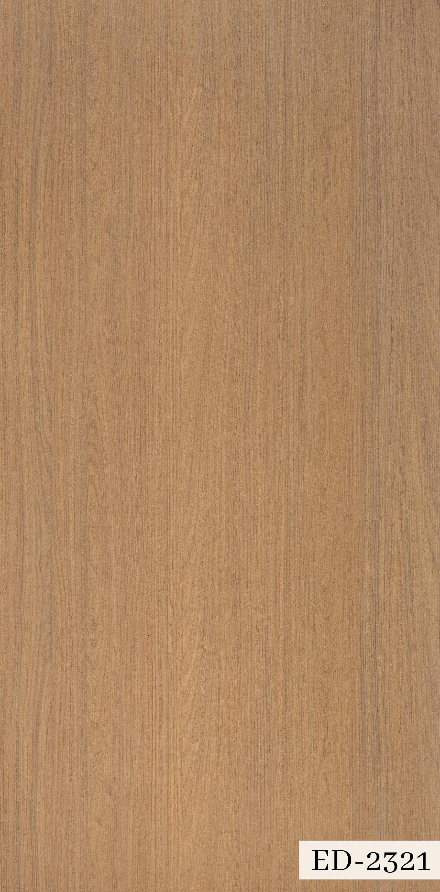 ED-2321 Brown Color Texture Finish 8x4 ft 1 mm Decorative Laminates