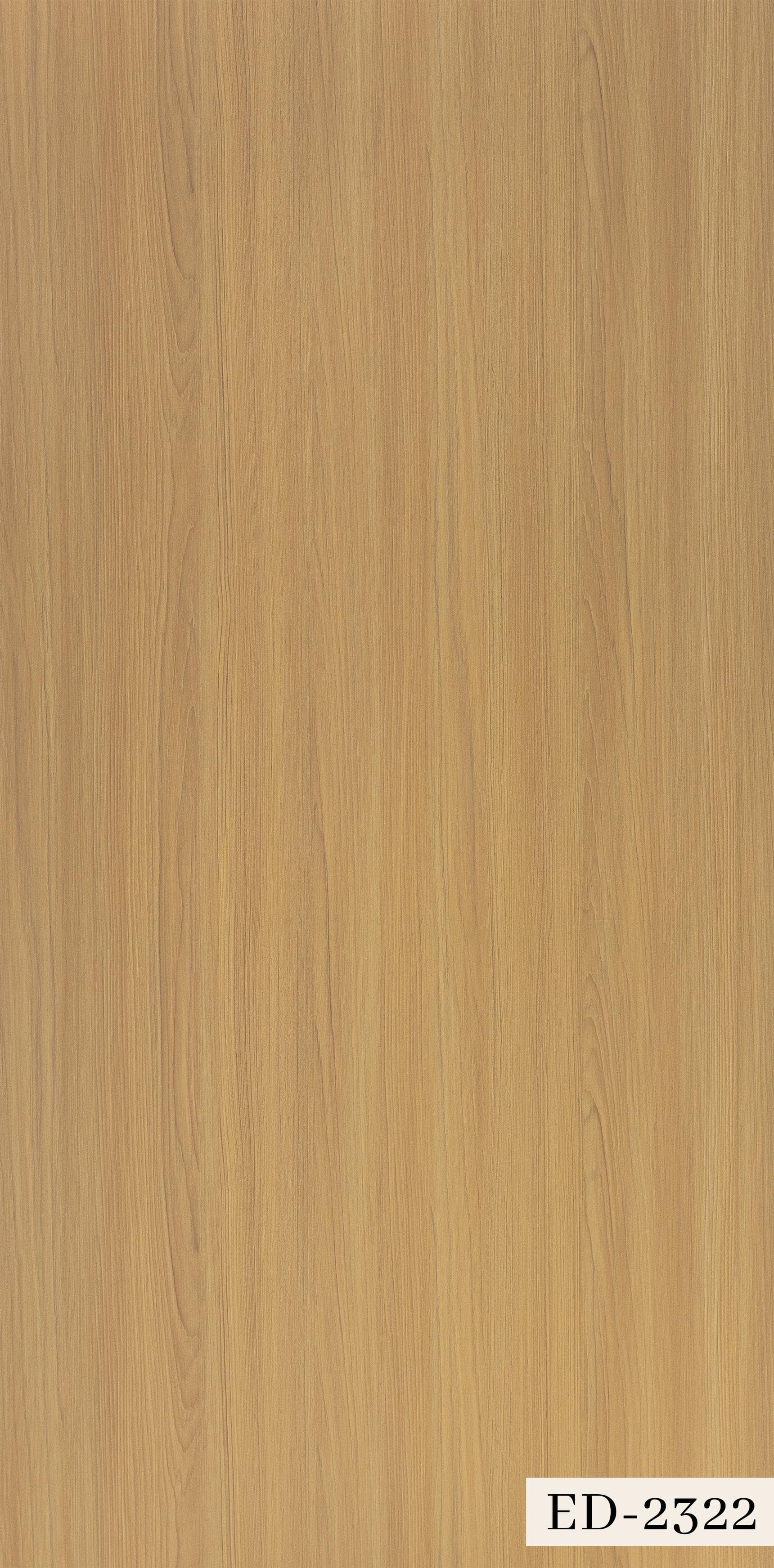 ED-2322 Brown Color Texture Finish 8x4 ft 1 mm Decorative Laminates