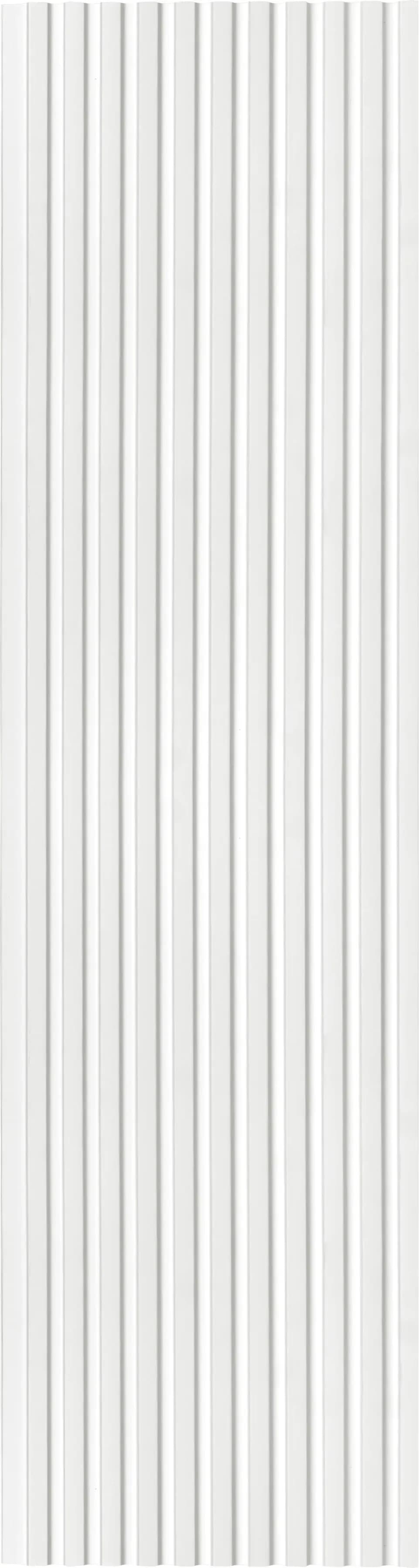 918101 Pastelite 918101 PVC Solid Louvers 9.5 Ft × 10 Inch