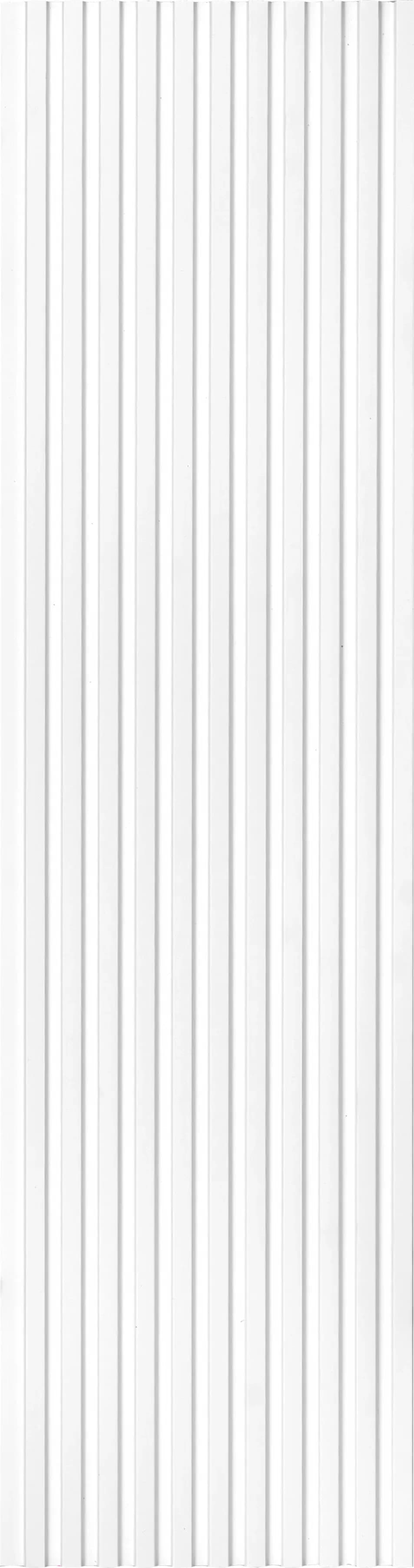 918108 Pastelite 918108 PVC Solid Louvers 9.5 Ft × 10 Inch