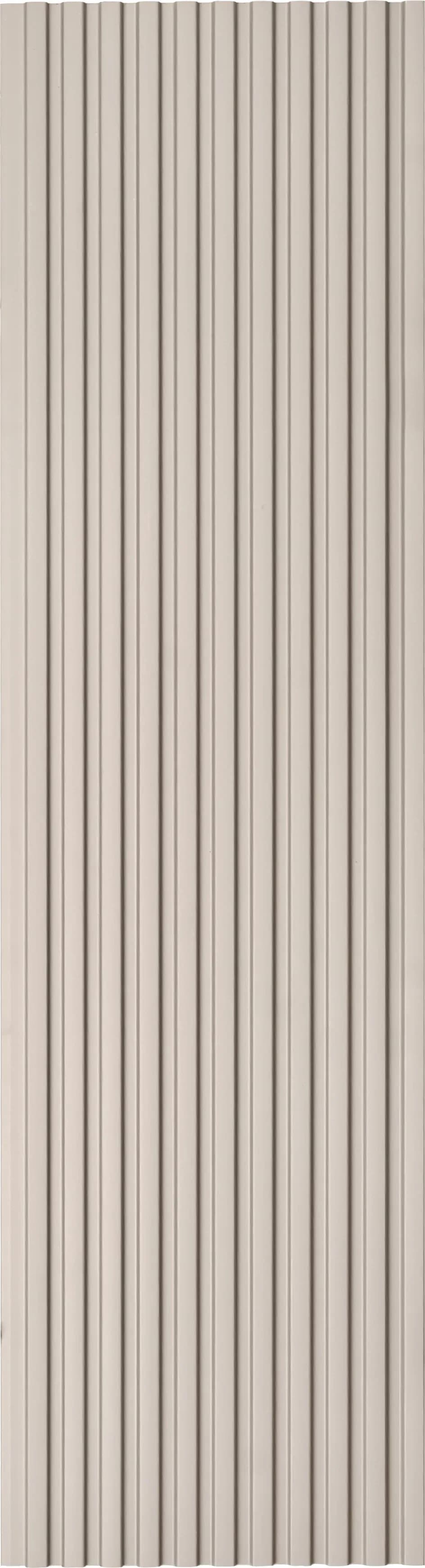 18111 Pastelite 18111 PVC Solid Louvers 8 Ft × 10 Inch