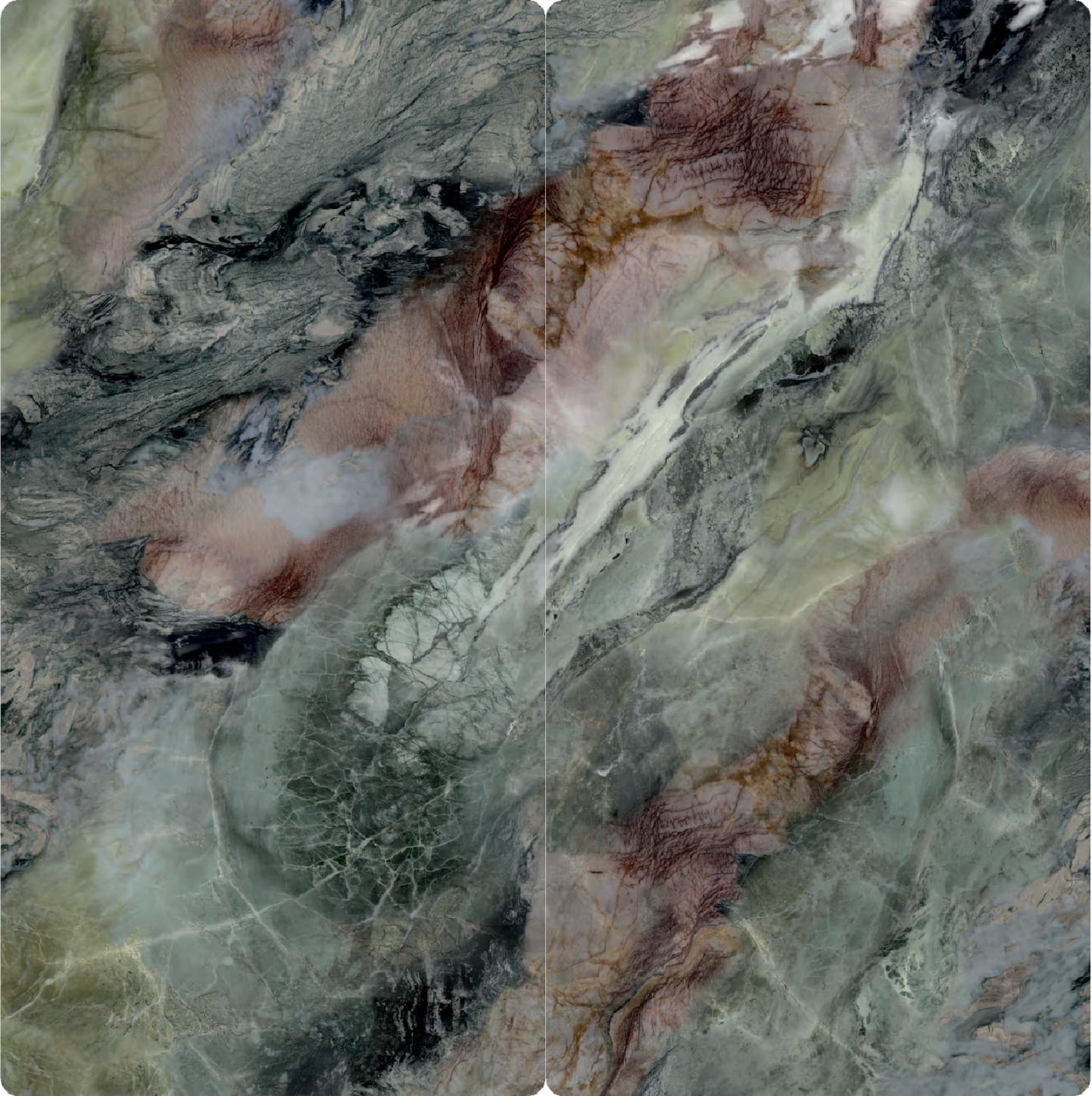 31205-AB (Set of Two Sheet) Marble & Stone Look 8 Ft x 4 Ft PVC Panels
