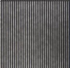 B Gruve OD-1201-B PVC Wooden Louvers 8 Ft x 1 Ft