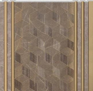 A Gruve OD-1203-A PVC Concrete Louvers 8 Ft x 1 Ft