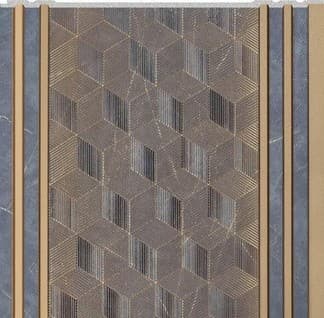 C Gruve OD-1203-C PVC Concrete Louvers 8 Ft x 1 Ft