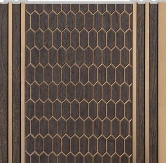 D Gruve OD-1204-D PVC Concrete Louvers 8 Ft x 1 Ft