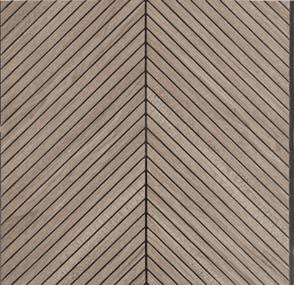 B Gruve OD-1205-B PVC Wooden Louvers 9.5 Ft x 1 Ft