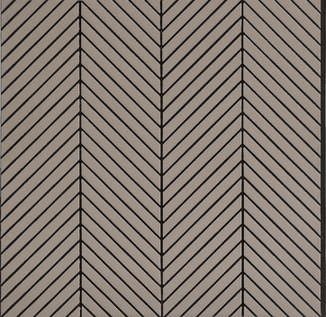 B Gruve OD-1206-B PVC Wooden Louvers 9.5 Ft x 1 Ft