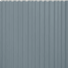 B Gruve OD-1211-B PVC Solid Louvers 9.5 Ft x 1 Ft