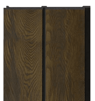 F Gruve OD-1212-F PVC Wooden Louvers 8 Ft x 1 Ft