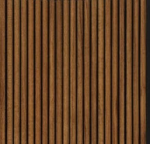 B Gruve OD-1215-B PVC Wooden Louvers 9.5 Ft x 1 Ft