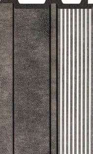 F Gruve OD-5002-F PVC Leather Louvers 9.5 Ft x 4.75 Inch