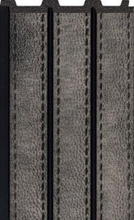 E Gruve OD-5003-E PVC Leather Louvers 8 Ft x 4.75 Inch