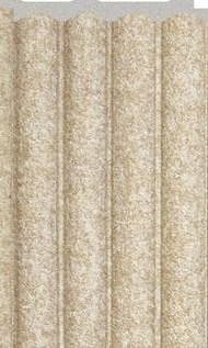 C Gruve OD-5004-C PVC Concrete Louvers 8 Ft x 4.75 Inch