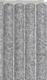 E Gruve OD-5004-E PVC Concrete Louvers 8 Ft x 4.75 Inch