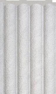 F Gruve OD-5004-F PVC Concrete Louvers 8 Ft x 4.75 Inch