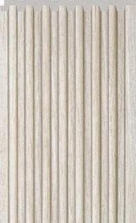 A Gruve OD-5006-A PVC Concrete Louvers 9.5 Ft x 4.75 Inch