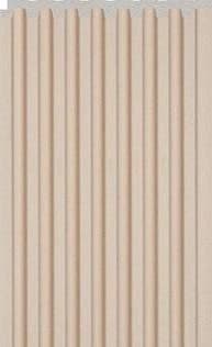H Gruve OD-5006-H PVC Concrete Louvers 9.5 Ft x 4.75 Inch