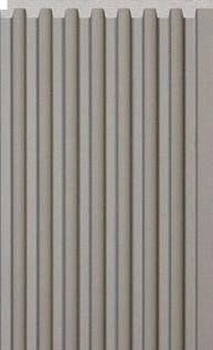 J Gruve OD-5006-J PVC Concrete Louvers 8 Ft x 4.75 Inch