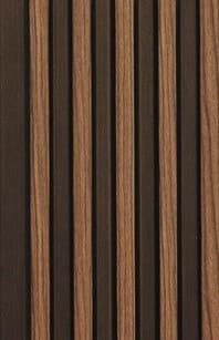 D Gruve OD-5008-D PVC Wooden Louvers 9.5 Ft x 4.75 Inch