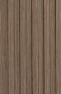 H Gruve OD-5008-H PVC Wooden Louvers 9.5 Ft x 4.75 Inch