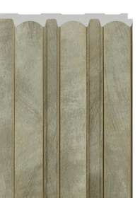 G ruve OD-5012-G PVC Concrete Louvers 8 Ft x 4.75 Inch