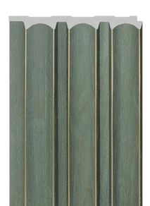 H Gruve OD-5012-H PVC Concrete Louvers 8 Ft x 4.75 Inch
