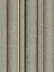 M Gruve OD-5012-M PVC Marble & Stone Louvers 8 Ft x 4.75 Inch