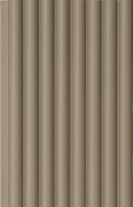 D Gruve OD-5020-D PVC Solid Louvers 9.5 Ft x 4.75 Inch