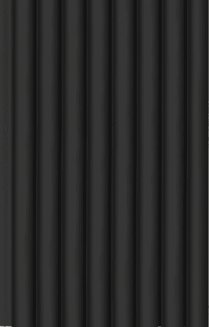 H Gruve OD-5020-H PVC Solid Louvers 8 Ft x 4.75 Inch