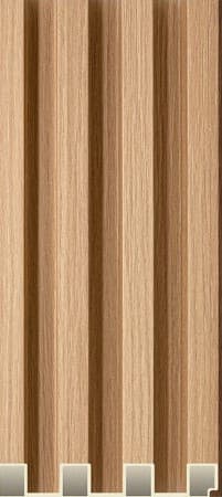 D Gruve WPC-01-D WPC Wooden Louvers 9.5 Ft x 6 Inch