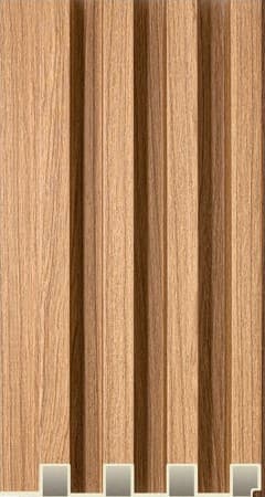 E Gruve WPC-01-E WPC Wooden Louvers 9.5 Ft x 6 Inch