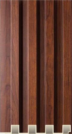 H Gruve WPC-01-H WPC Wooden Louvers 9.5 Ft x 6 Inch
