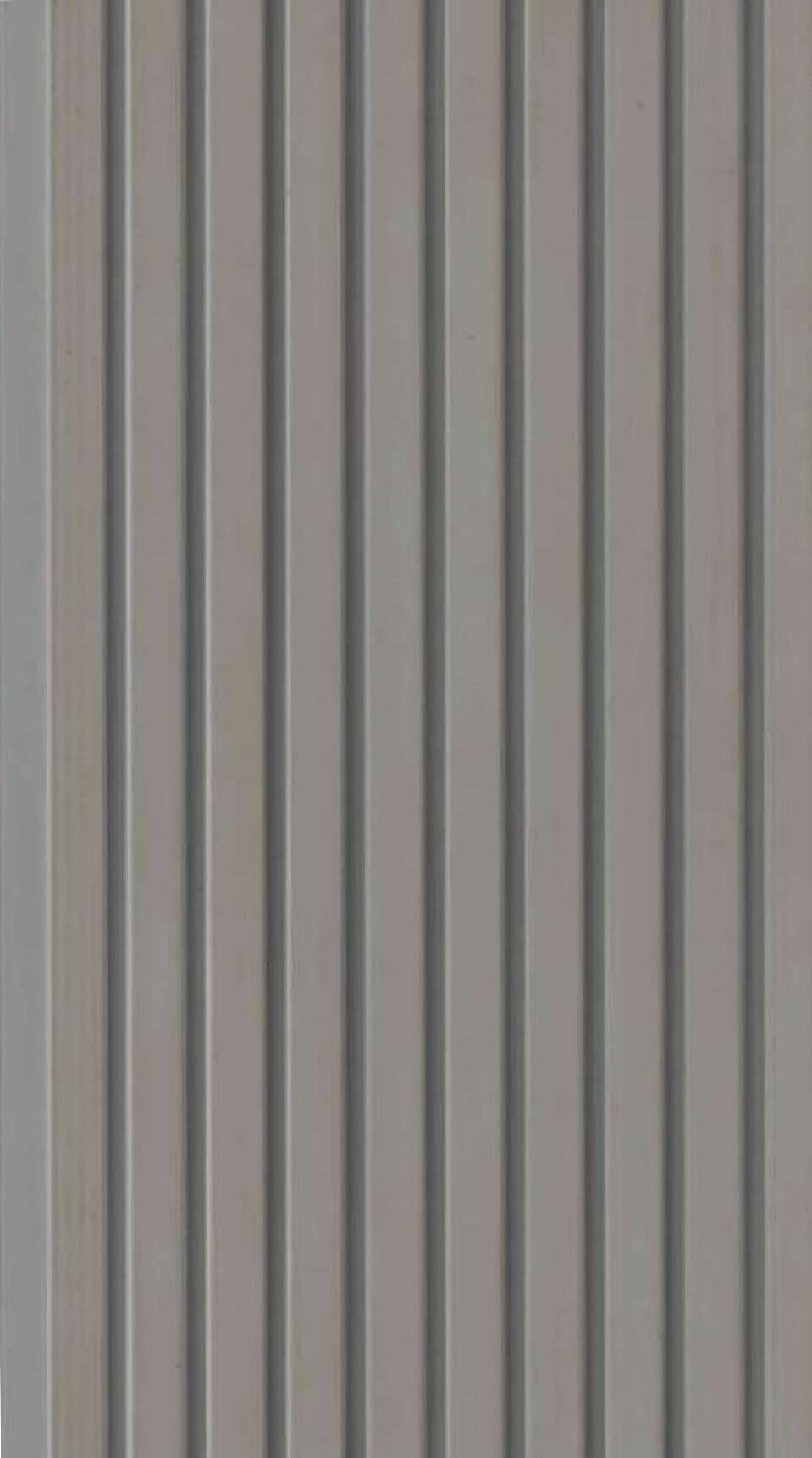 SRN 128 PVC Louvers Solid Color Panels 9.5 Ft x 5 Inch